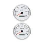110mm GPS Speedometer 120MPH Tachometer 8000RPM Gauge SET 7 Colors LED for Boat