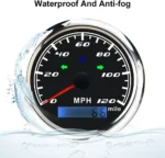 85mm Electrical GPS 120 KMH Needle With Digital Odometer for Heavy Truck Car Automobile Speedometer - Image 4