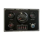 Complete Electrical 24V Gauge Panel Set with Sender Sensor Stainless Steel