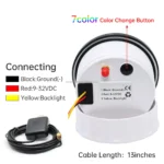 85mm GPS 80Knot Mobile Truck Motorcycle and Tractor Universal Vehicle Speedometer with Backlight Gauge - Image 4