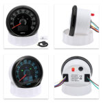 85MM Black GPS Speedometer 200km/h Gauge with TRIP COG for Boat Car Truck ATV - Image 5