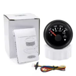52mm Black Water Temperature Water Temp Gauge 40-120C/100-250F for Boat Car ATV Waterproof - Image 5