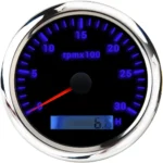 7 Colors Tachometer RPM Tacho Generator Auto Meter with Sensors - Image 4