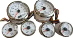 White Water Temp Fuel Level GPS Speedometer Oil Pressure Voltage Gauge Tachometer Auto Meter 6 in 1set - Image 2