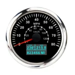 85mm High Quality Universal Car VDO 300 Kmh 200 Mph Electric Gps Speedometer with Odometer - Image 2
