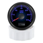 52mm 7Colors LED Tachometer Gauge 0-3000RPM Rev Counter for Marine Boat Car ATV - Image 5