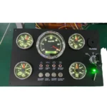 Gauge Panel Instrument Gauge With RPM Fuel Level Engine Temperature Oil Pressure Engine Work Hours - Image 3
