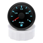 52MM Fuel Level Gauge 0-190ohms Indicator Tank Meter 7 Colors for Car Truck Boat - Image 4