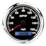 3 Gauge Set 85mm GPS Speedometer 0-160MPH Waterproof for Marine Boat Car Truck - Image 3