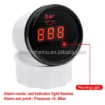 52mm Digital Analog LED Electrical Auto Dual View Stepper Motor Racing Oil Pressure Gauge - Image 4