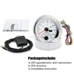 85mm Electrical GPS Multi-function Speedometer Tachometer Indicator Lights Marine Gauge Motorcycle Car - Image 6