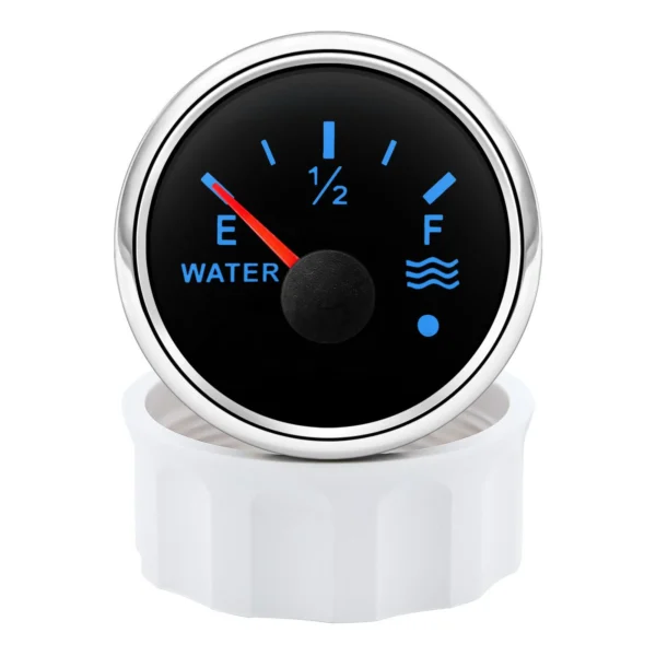 52mm Genuine Marine Oil Fuel Meter RV Boat Oil Fuel Level Gauge