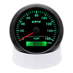 Hot Sale 12V/24V  85mm Marine Boat Odometer GPS Speedometer - Image 3