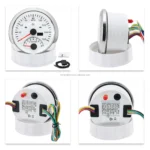 85mm Electrical GPS Multi-function Speedometer Tachometer Indicator Lights Marine Gauge Motorcycle Car - Image 2