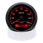 Hot Sale 12V/24V  85mm Marine Boat Odometer GPS Speedometer - Image 4