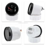 Universal 52mm 0-190Ohm Pointer Fuel Level Gauges E-F Fuel Level Meter - Image 5
