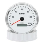 85mm 3 3/8 Inch Electrical Auto Meter Needle Black Speedometer 80 MPH ODOMETER