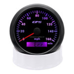 Hot Sale 12V/24V  85mm Marine Boat Odometer GPS Speedometer - Image 5